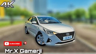 Driving Hyndai Verna In City Car Driving Home Edition #gameplay #topvideos #vernagameplay #ccd