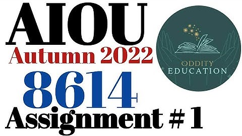 AIOU solved assignment of educational statistics course code 8614