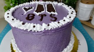 #كيكة_سفنجيه#بدون_محسن وبدون دهن ولا زيت  BTS festa Cake