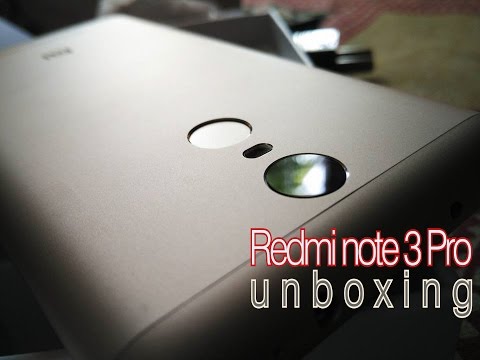 Redmi note 3 Pro Unboxing