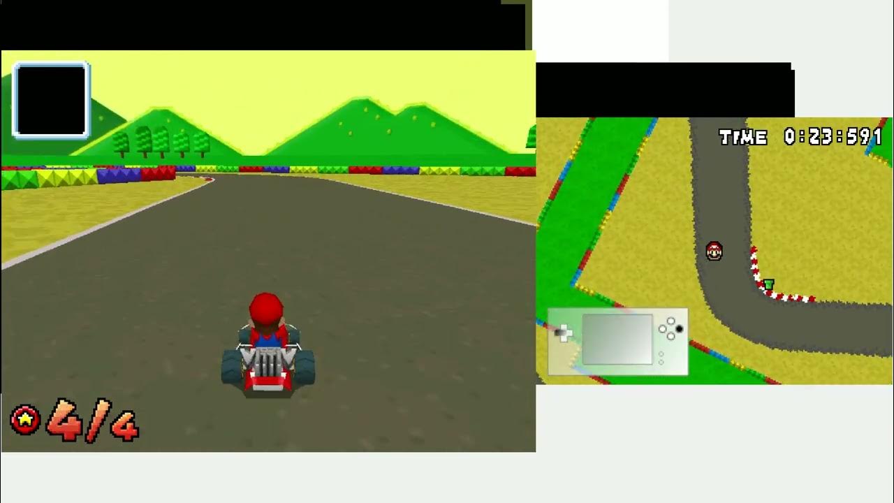 Mario Kart DS how to make PowerSlide Turbo Boosts YouTube