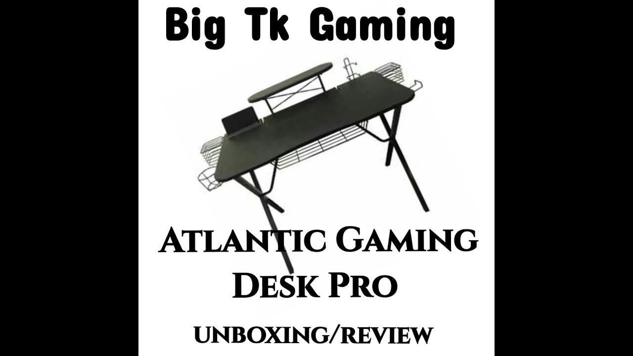 Atlanticgamingdeskpro Gamingdesk Amazonreview Atlantic Gaming