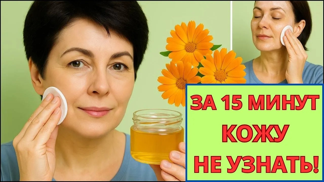 Лицо МОЛОДЕЕТ слишком СИЛЬНО! ДАЖЕ в 70 Лет МОРЩИН НЕ БУДЕТ! Кожа как у Ребенка!