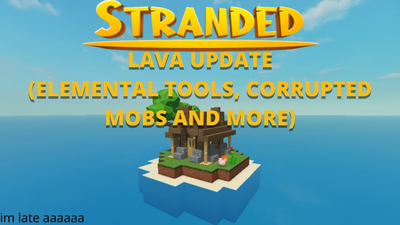 Roblox Stranded. Corrupted update