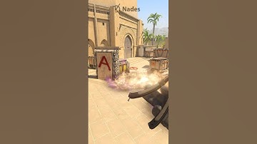 Mirage molotov on A-site plant 🔥#cs2 #csgo