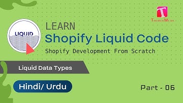 Shopify Data Types | Shopify Development from scratch