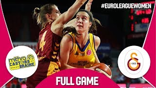 Castors Braine (BEL) v Galatasaray (TUR) - Full Game - EuroLeague Women 2017