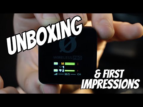 Rode Wireless Pro Mics | Unboxing & First Impressions - YouTube Rode Wireless Pro Mics | Unboxing & First Impressions - YouTube