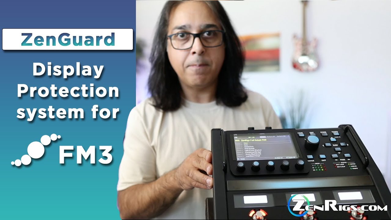 ZenGuard Display Protection System for the Fractal Audio FM3