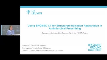 Het gebruik van SNOMED CT voor gestructureerde indicatieregistratie bij het voorschrijven van ant...