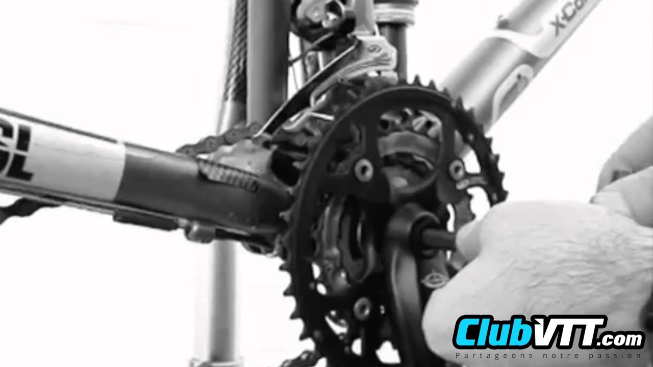 Montage pédalier SHIMANO OCTALINK - 104V