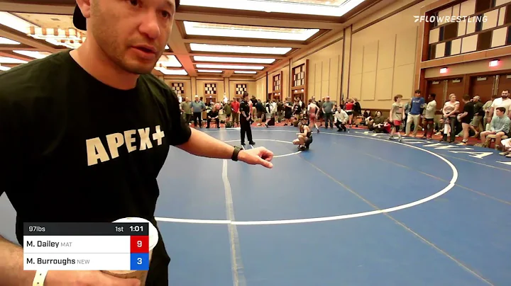 97 Lbs Round Of 16 - Matthew Dailey, Mat Assassins...