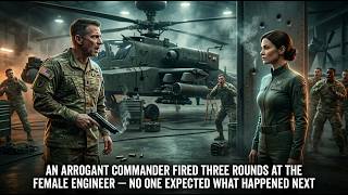 An Arrogant Commander Fired Three Rounds At The Female Engineer — No One Expected What Happened Next