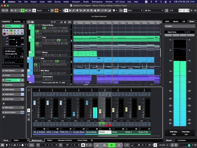 Steinberg Cubase Pro 11 Demo Track - Venus Theory - YouTube