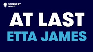 Video thumbnail of "Etta James - At Last (Karaoke with Lyrics)"