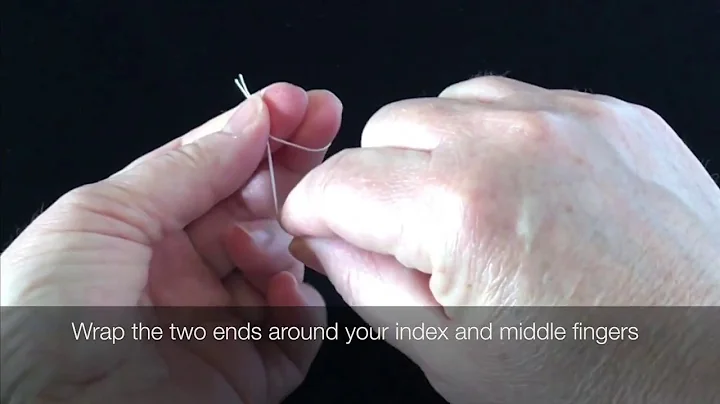 Jeanette's Hand Sewing Lesson One: Three Ways to T...