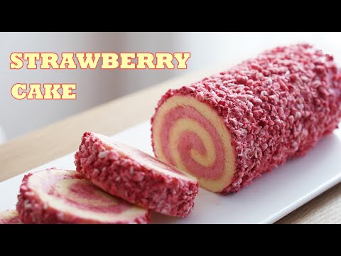      Strawberry Roll Cake              
