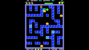 Pengo [Arcade Longplay] (1982)