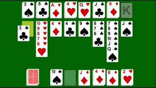 Algerian Solitaire Gameplay Walkthrough