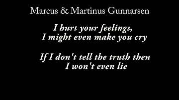Marcus & Martinus - Lie to you - Lyrics