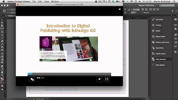 Digital Publishing With InDesign CC: Video Files