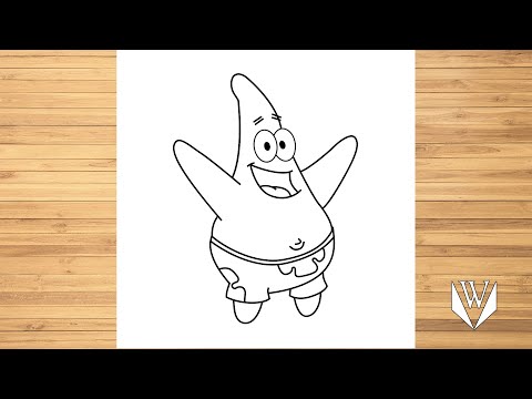 Video: Wie Zeichnet Man Patrick In Etappen?