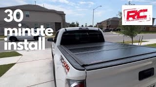 How to install a Rough Country Tonneau Cover  Toyota Tacoma 30 minute install