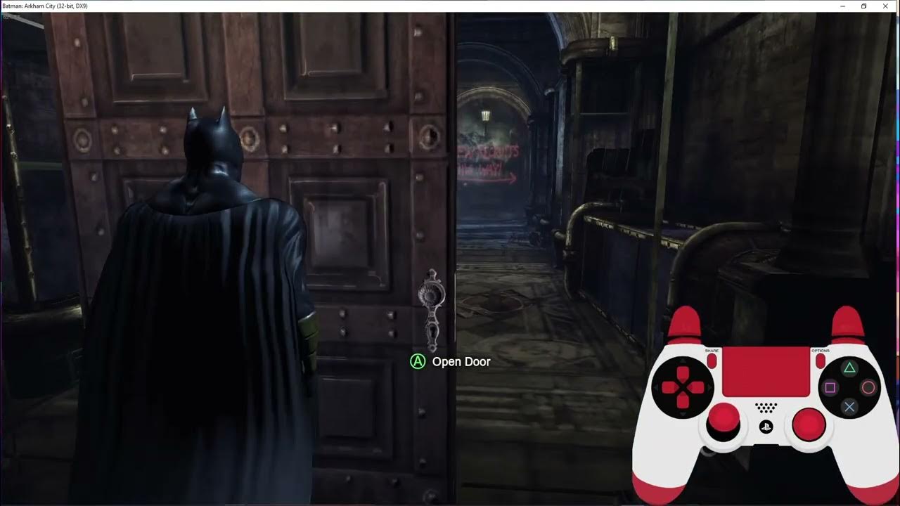 Batman Arkham City Cancel Doors with inputs YouTube