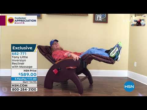 Tony Little Inversion Recliner with Massage and Heat