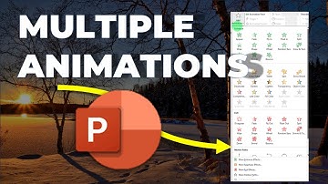 How To Add Multiple Animations In PowerPoint Two Animations To An Object