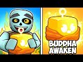 I awakened the buddha fruit and became unstoppable in blox fruits