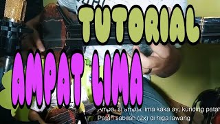 Tutorial / Belajar Musik Panting Banjar 'Ampat Lima'