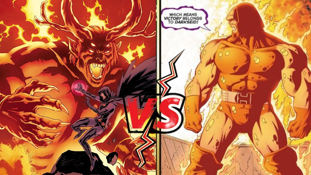 Trigon vs Darkseid Soulfire YouTube