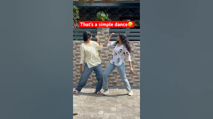 Simple dance steps only 🤣#dance #funny #shorts thumbnail