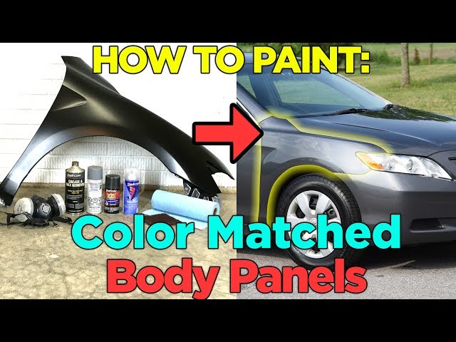 How to Paint a Vehicle Fender with Spray Paint - Cheap & Easy