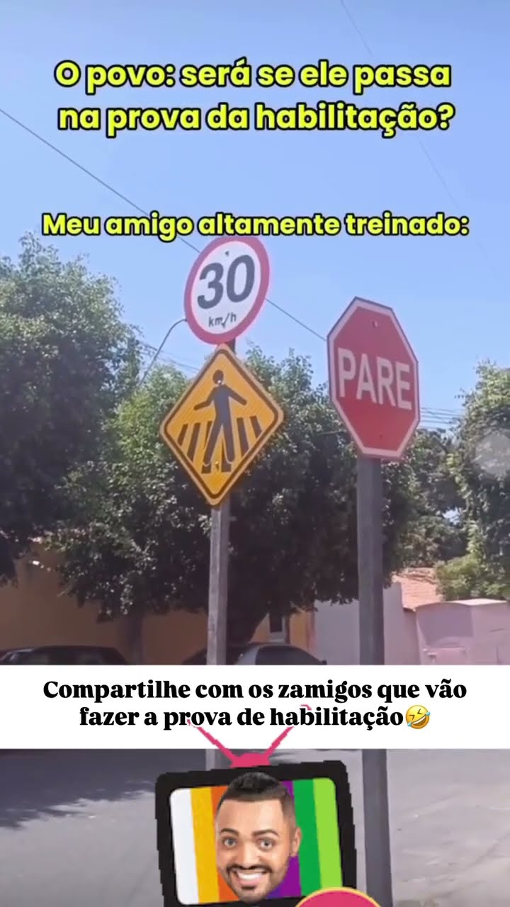 Será q ele passa na prova?