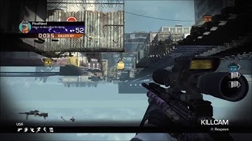 Hacker/Glitcher On CoD Ghosts - Under Map Glitch!