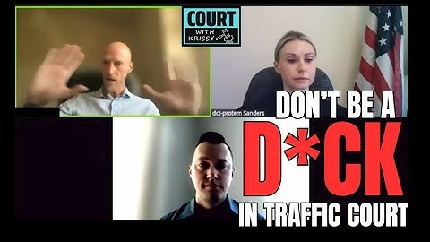 Traffic Court: * SPEEDING TICKET * Defiant Driver CLAIMS He Was NOT Clocked Going 91 MPH By COP