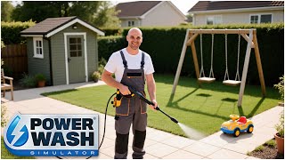 HO PULITO AL 100 PER 100 QUESTO SPORCHISSIMO GIARDINO - POWERWASH SIMULATOR ITA