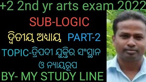 Mood of syllogism ||  Figure of syllogism | MY STUDY LINE | +2 2nd yr logic | syllogism