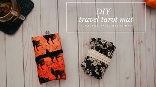 DIY Travel Tarot Mat