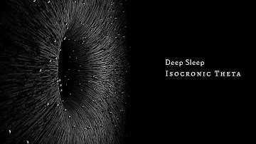Relaxing Sleep ISOCHRONIC Theta Waves - Deep SLEEP Music, Fall ASLEEP Fast [BLACK SCREEN at 10 min]