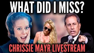 Chrissie May Live! Comics MELTDOWN over Jerry Seinfeld! Britney Spears Broke \u0026 Crazy! MORE!