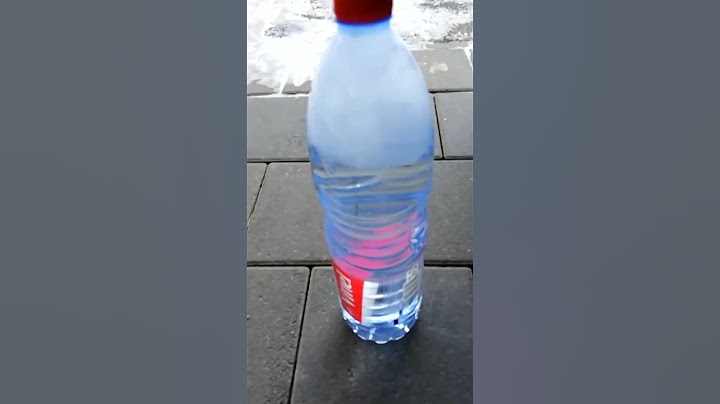 Instantly Freezing Water!