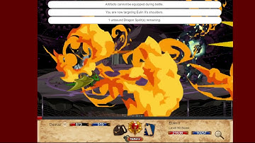 DragonFable | Wrath DragonLord Inn 22 | Eulin (Weakcore/200 pt dragon)