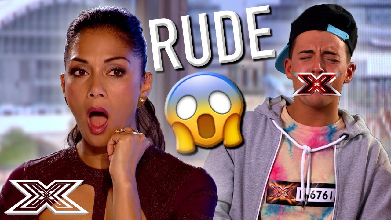 REJECTED Contestant Is RUDE To The Judges | X Factor Global