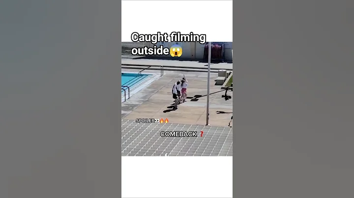 When K-pop Idols Were Spotted Filming Outdoors! #kpop #shorts #fyp #aespa