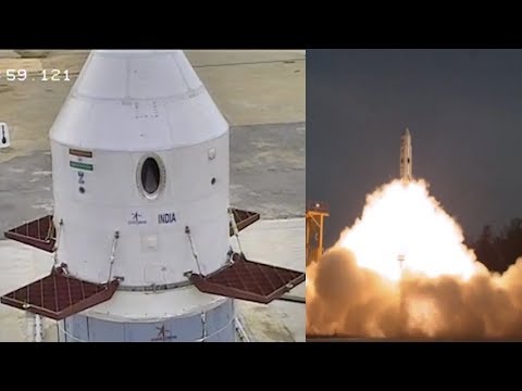 ISRO Crew Escape System - Pad Abort Test