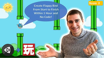 Create Flappy Bird Within an Hour - No Coding Needed! (Unity + Playmaker)