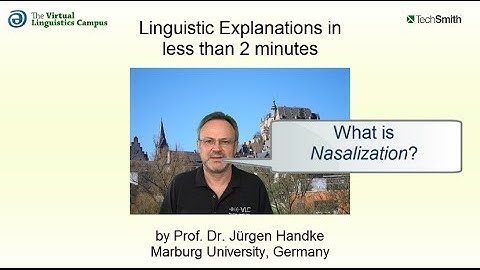 PHO_014 - Linguistic Micro-Lectures: Nasalization